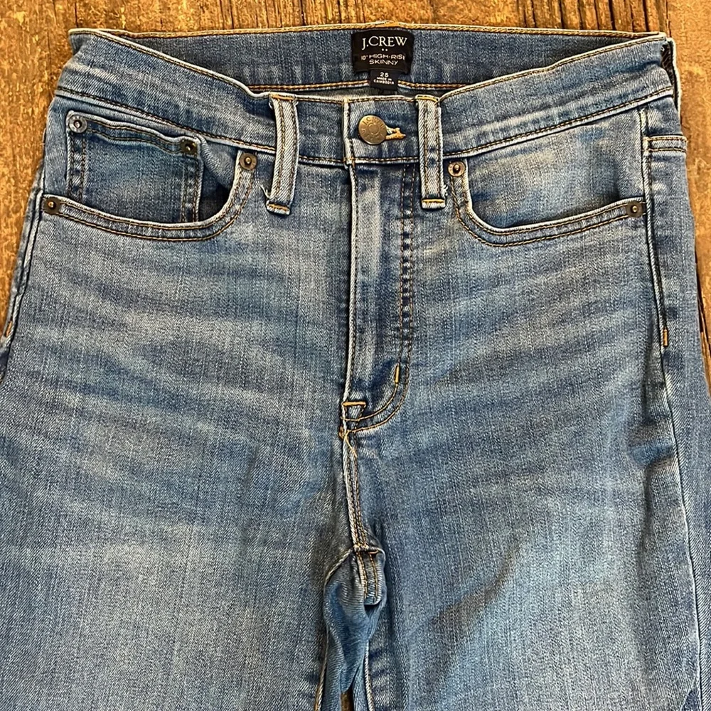 J.Crew 10” High Rise Skinny Jeans‎
